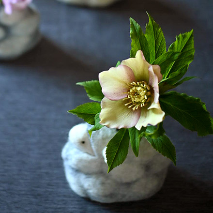 羊のミニ花瓶
